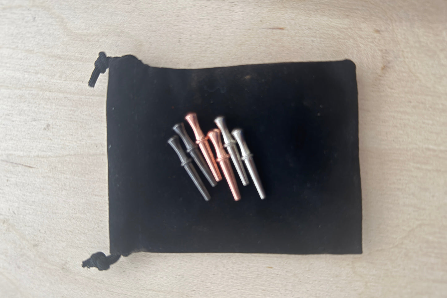 9 Pc Metal Cribbage Pegs