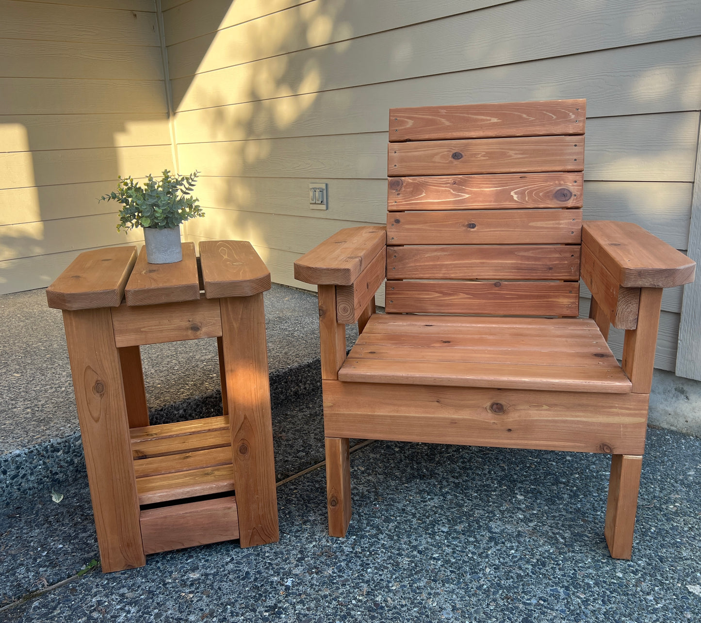 Cedar Side Table