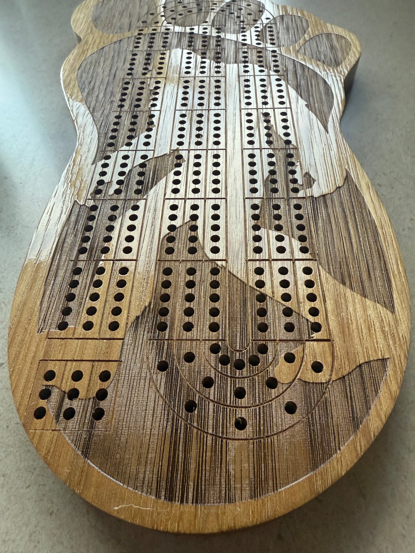 Bigfoot Cribbage Board - Personalized